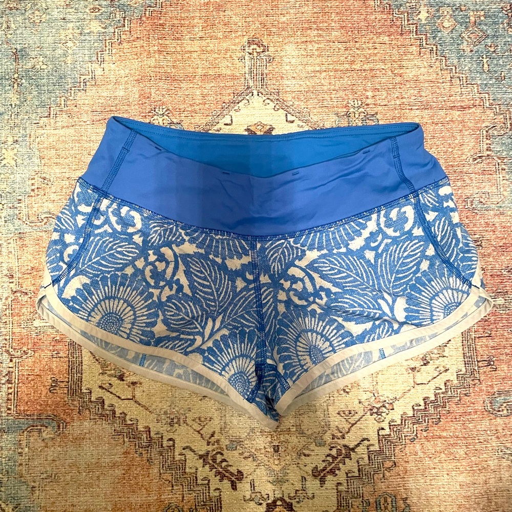 Lululemon speed up shorts size 4